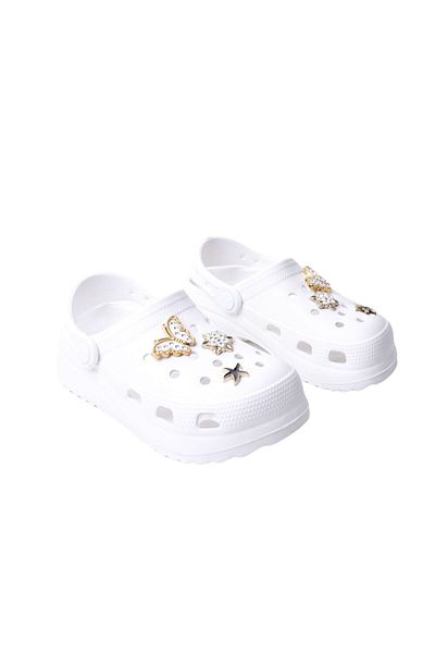 Twingo 205 White Girl's Slippers