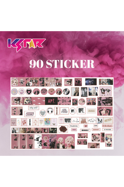 KSTAR Blackpink Rosé Apt. Dergisi Kpop Özel Sayı