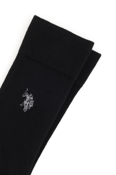 U.S. Polo Assn. Мъжки черни чорапи 50306674-VR046