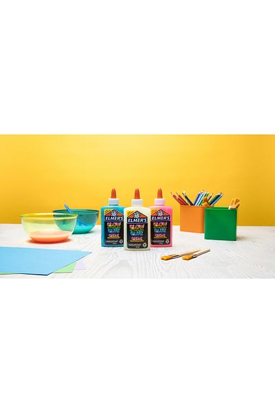 Elmers GLOW GLUE BLUE 147ML 1 PC