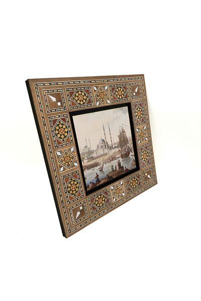 Sadrazam Eminönü New Mosque MDF imprimat 20x20 Krt-40