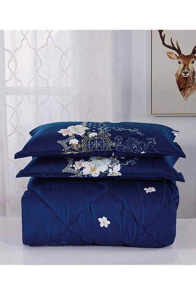 Generic Comforter Set 4 Piece Single Size Elegant Bedspread Lightweight Comforter Suitable for All Seasons