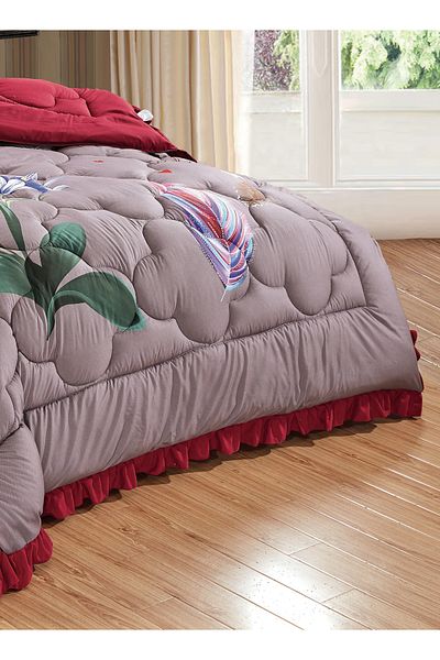Generic Comforter Set 4 Piece Single Size Elegant Bedspread Lightweight Comforter Suitable for All Seasons