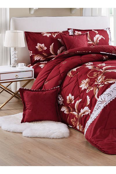 Generic Comforter Set 4 Piece Single Size Elegant Bedspread Lightweight Comforter Suitable for All Seasons