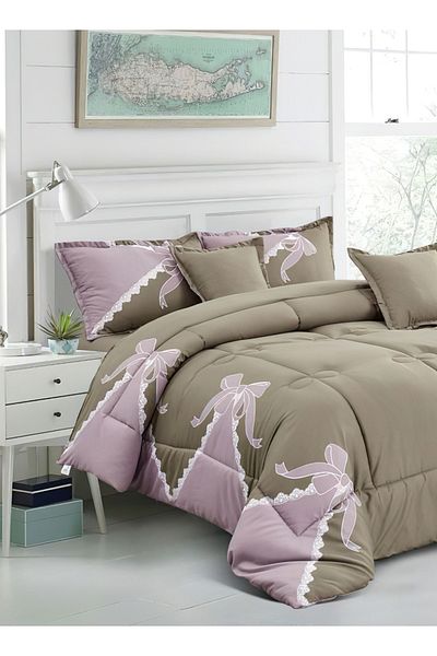 Generic Comforter Set 4 Piece Single Size Elegant Bedspread Lightweight Comforter Suitable for All Seasons
