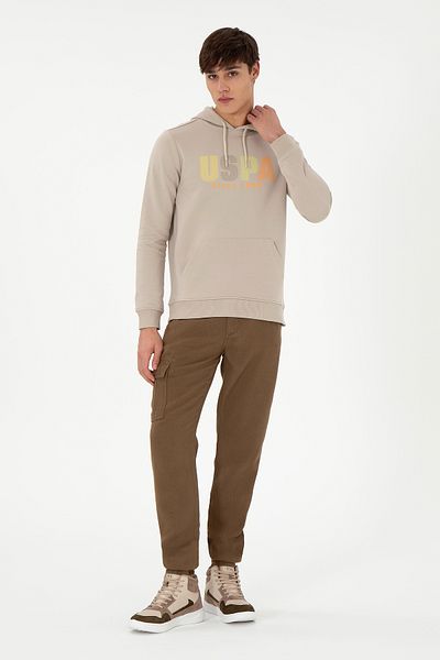U.S. Polo Assn. Men's Khaki Canvas Trousers 50297758-Vr027