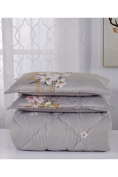 Generic Comforter Set 4 Piece Single Size Elegant Bedspread Lightweight Comforter Suitable for All Seasons