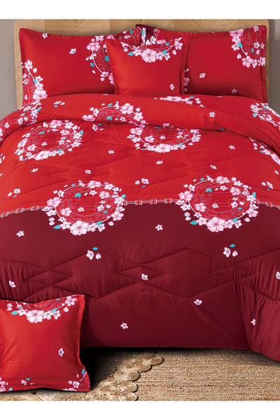 Generic Comforter Set King Size 6 Pieces Comforter Set Twin Unisex Bedding Set