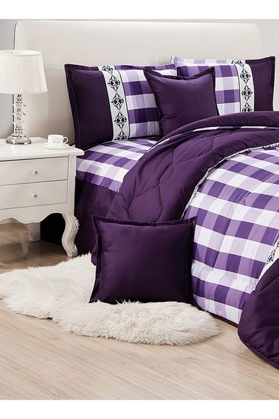 Generic Comforter Set King Size 6 Pieces Comforter Set Twin Unisex Bedding Set