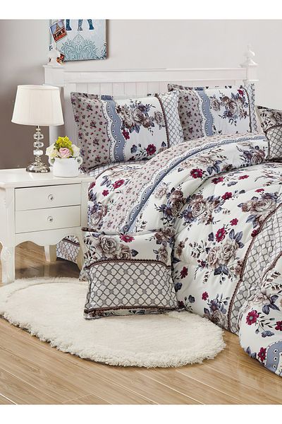 Generic Comforter Set 4 Piece Single Size Elegant Bedspread Lightweight Comforter Suitable for All Seasons