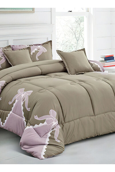 Generic طقم لحاف كينج مقاس 6 قطع طقم لحاف توأم للجنسين