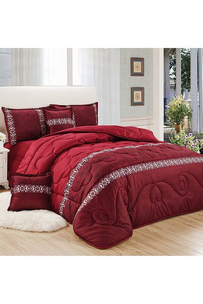 Generic Comforter Set 4 Piece Single Size Elegant Bedspread Lightweight Comforter Suitable for All Seasons