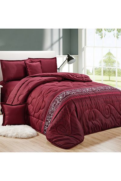 Generic Comforter Set 4 Piece Single Size Elegant Bedspread Lightweight Comforter Suitable for All Seasons