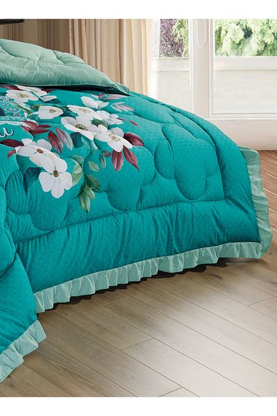 Generic Comforter Set 4 Piece Single Size Elegant Bedspread Lightweight Comforter Suitable for All Seasons