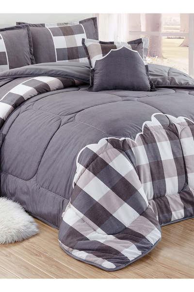 Generic Comforter Set King Size 6 Pieces Comforter Set Twin Unisex Bedding Set