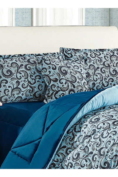 Generic طقم لحاف كينج مقاس 6 قطع طقم لحاف توأم للجنسين