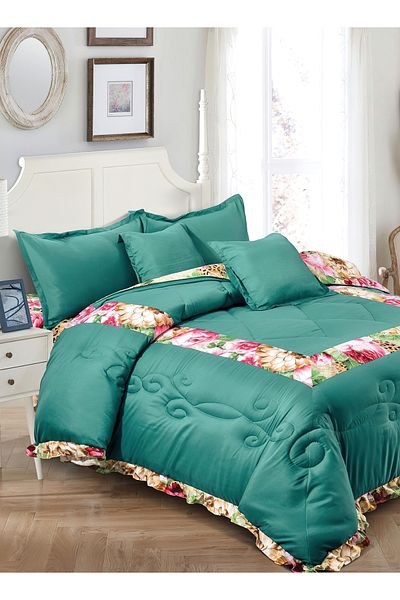 Generic Comforter Set King Size 6 Pieces Comforter Set Twin Unisex Bedding Set