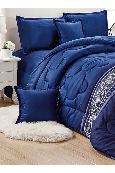 Generic Comforter Set 4 Piece Single Size Elegant Bedspread Lightweight Comforter Suitable for All Seasons