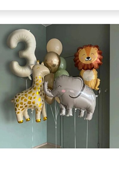 ATAKENT PARTİ SAFARİ HAYVANLAR 3 YAŞ SET