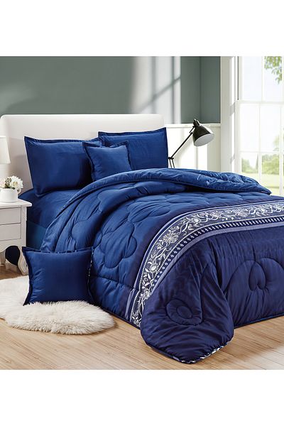 Generic Comforter Set 4 Piece Single Size Elegant Bedspread Lightweight Comforter Suitable for All Seasons
