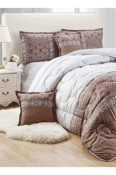 Generic Comforter Set 4 Piece Single Size Elegant Bedspread Lightweight Comforter Suitable for All Seasons