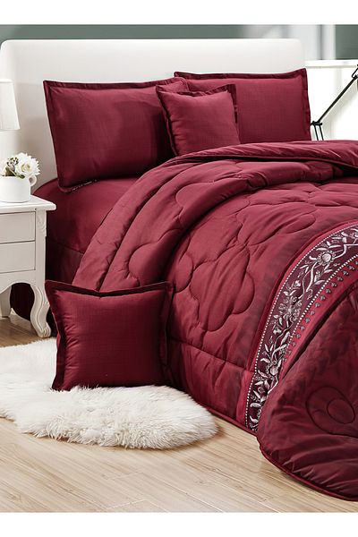 Generic Comforter Set 4 Piece Single Size Elegant Bedspread Lightweight Comforter Suitable for All Seasons