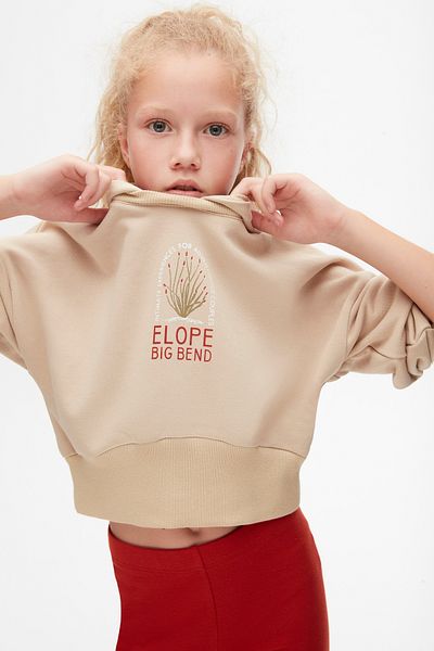 nk kids NK KIDS 37311 ДЕТСКИ СУИТШЪР ЗА МОМИЧЕТА ОТ НОРКА