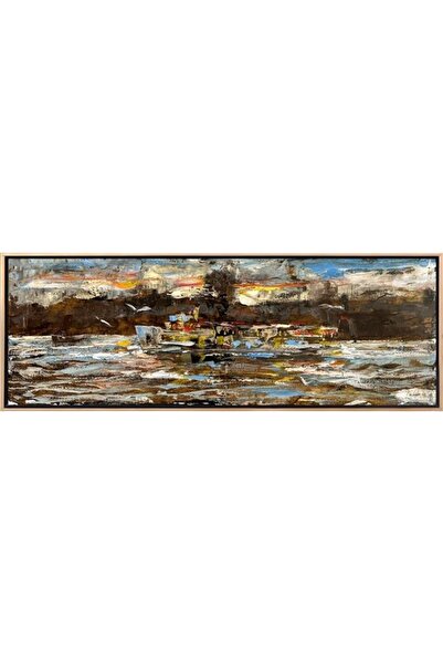 Simurg Sanatevi Boğazın Hüzünü Yağlı Boya Tablosu