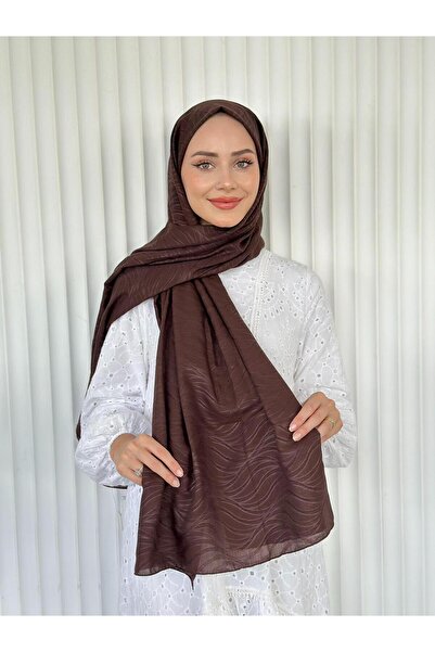 Pull Scarfs Acı kahve - Bambu Jakar Şal