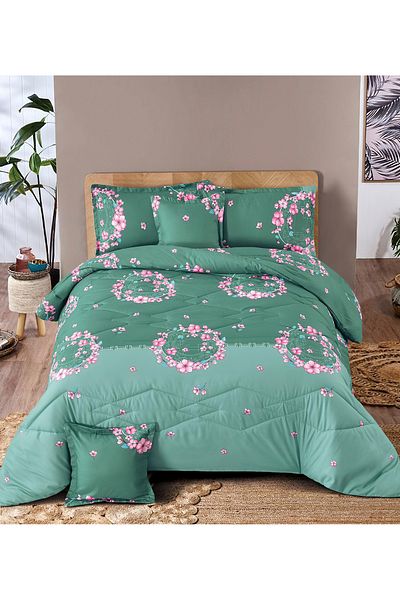 Generic Comforter Set King Size 6 Pieces Comforter Set Twin Unisex Bedding Set