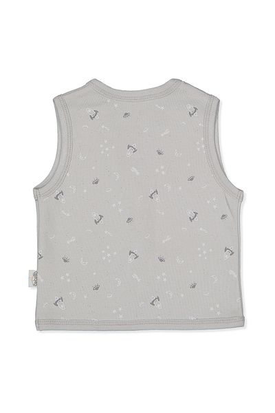 Bebetto Interloq Vest Printed - Dream Big T3862