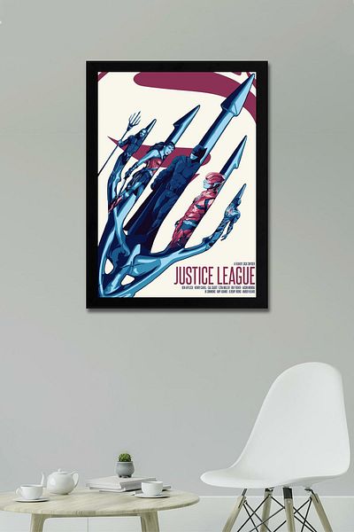 Saturn Pictură înrămată Justice League - Pictură poster Justice League