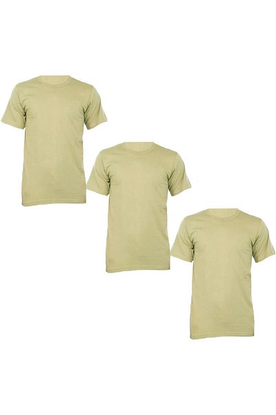 Wolftrap Tactical Στρατιωτικό εσώρουχο 3 τεμαχίων Χακί, κοντομάνικο στρατιωτικό εσώρουχο για αρχάριους και αντικατάσταση στρατιωτών