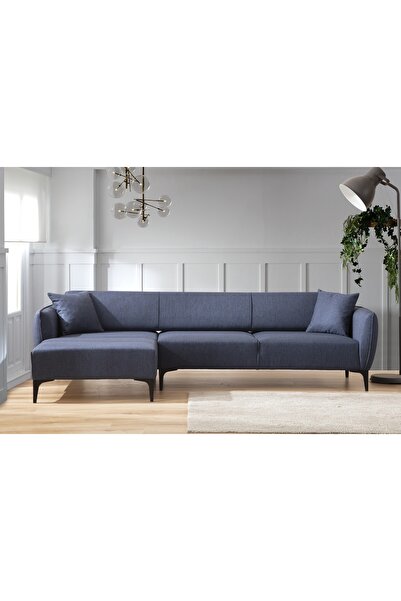 Vivense MİNİ BELLİSİMO KÖŞE KOLTUK, LACİVERT, SOL KÖŞE
