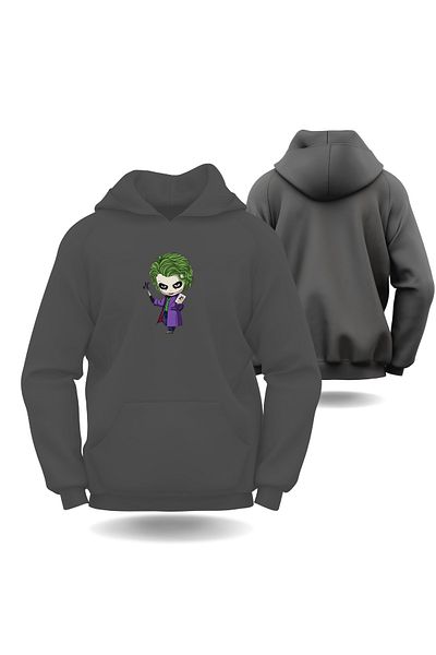 Gölge Store Ανδρικό φούτερ Joker Valentine's Day Slimfit Hoodie Hoodie 7003E