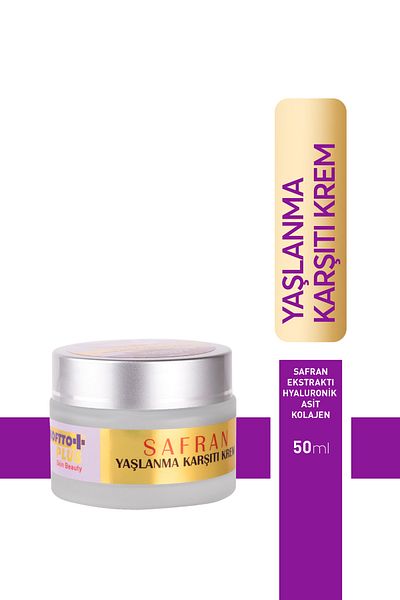 Softto Plus Saffron Anti-Aging - Cream 50 ML