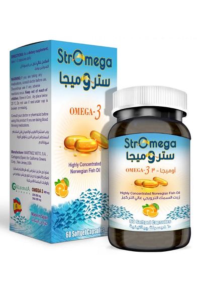 California Greens Stromega Omega 3 900 mg 60 Capsules