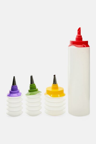 iBiLi Silicone Cupcake Set, White Combo