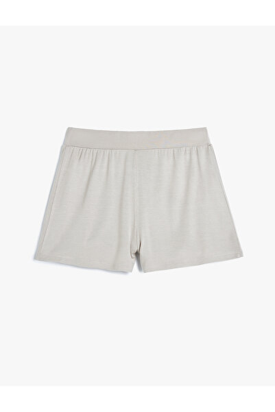 Koton Modal Fabric Relaxed Fit Shorts Pajama Bottoms
