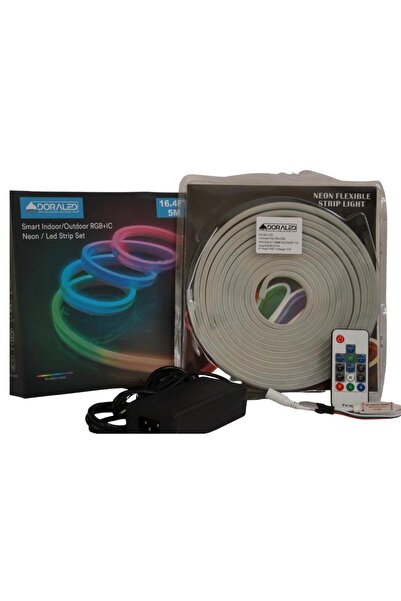 DORA LED 6X12MM RGB Pixel Neon Set RF Uzaktan Kumandalı WS2811 Magic Neon