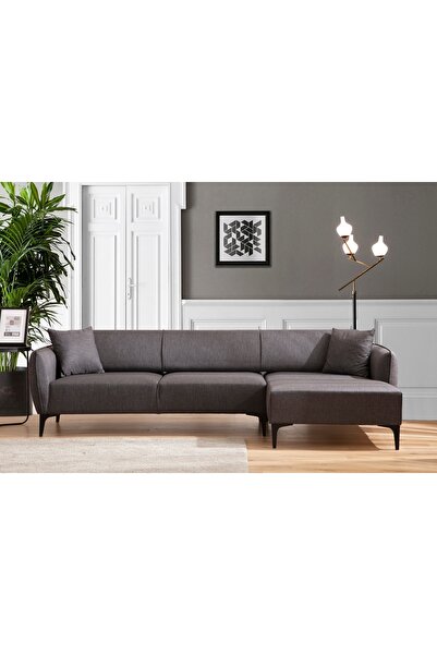 Vivense MİNİ BELLİSİMO KÖŞE KOLTUK, ANTRASİT, SAĞ KÖŞE