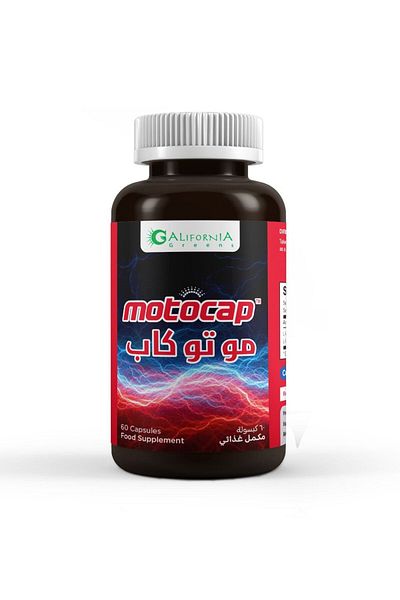 California Greens Motocap Dietary Supplement - 60 Capsules