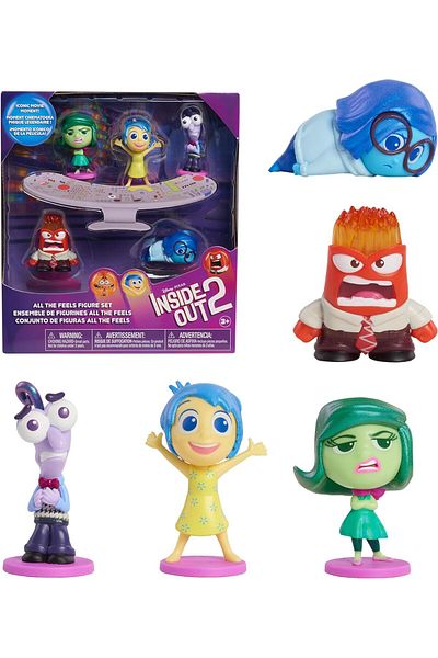 Disney Inside Out 2 All the Feels Figures Set