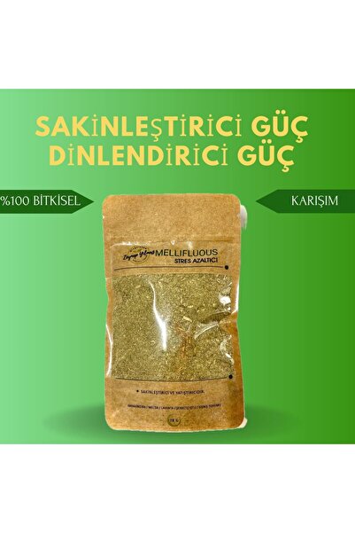 MELLİFLUOUS Rahatlatıcı & Stres Azaltıcı Doğal Bitki Çayı - Kilitli Ambalaj (...