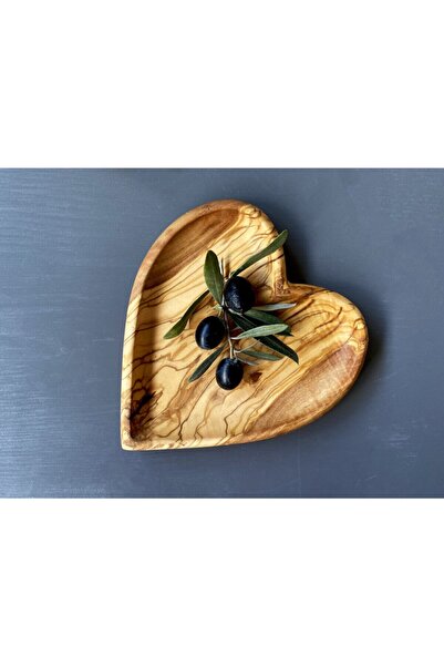 egedeneve Small Olive Tree Heart Serving Plate