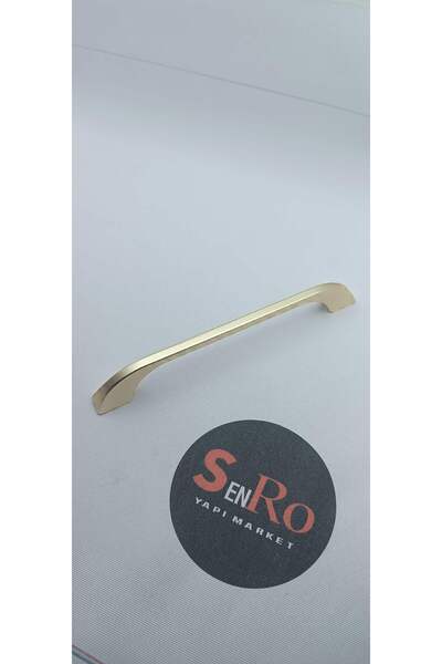 senRo yapı Market 160 MM GAMZE MAT ALTIN İKİ VİDA ARASI (16)CM MOBİLYA VESTİY...