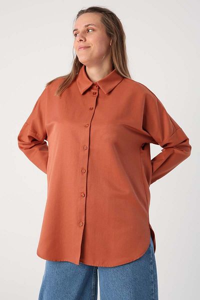 ALLDAY Soft Tile-Oversize Basic Shirt
