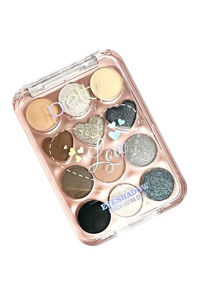 MT 12 Permanent Colors Eyeshadow Long Lasting Eyeshadow