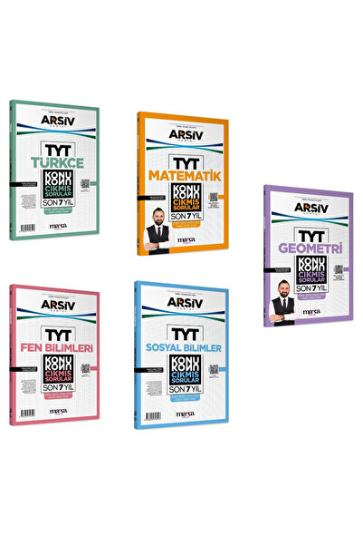 Çap Yayınları 2025  TYT Tüm Branşlar  ARŞİV Serisi Konu Konu Son 7 Yıl Çıkmış...