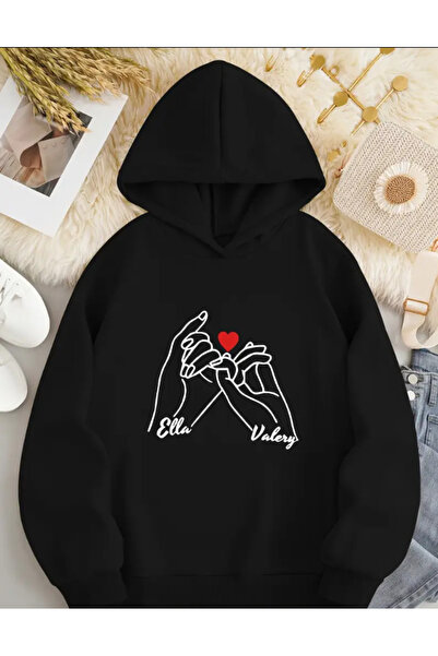 Marco Fresco Unisex Φούτερ με στάμπα Love Inspiration